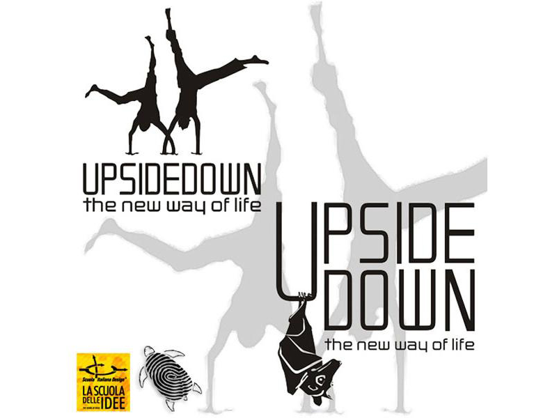 upside down logo